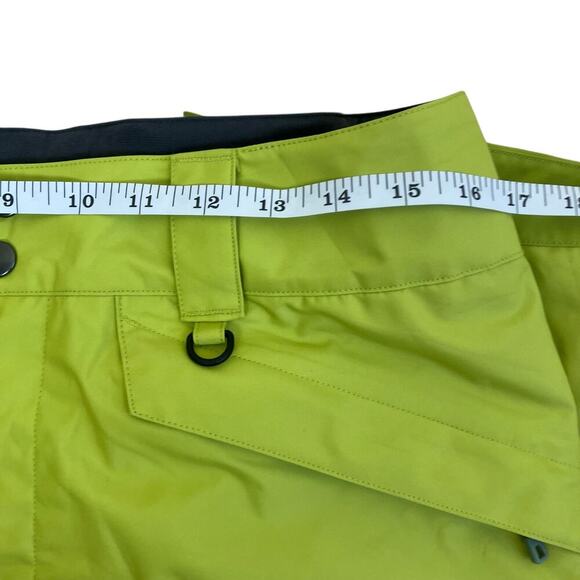Patagonia Mens M SnowShot Pants H2no Waterproof Peppergrass Green Light Stains - Picture 8 of 16